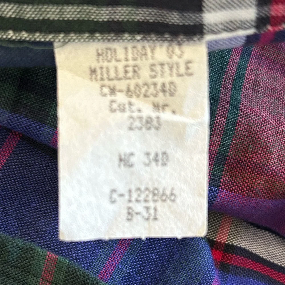 Cruel Girl Plaid Western Snap Shirt Women’s Size Medium - Picture 7 of 9